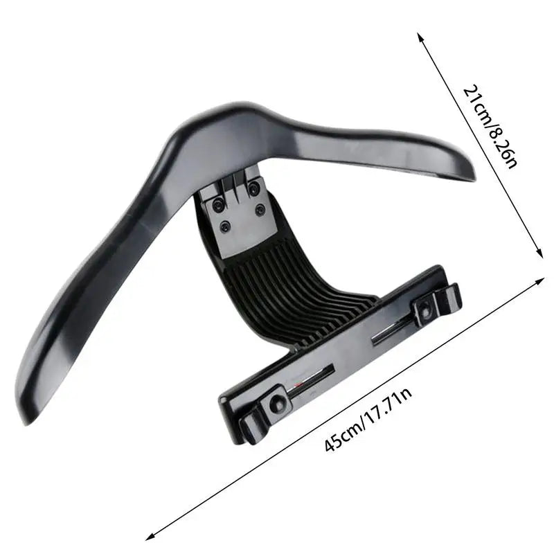 Universal Shrankable Car Coat Hanger Cloth Hook Interior Accessories Parts Auto Clothes Hanger Jackets Suits Holder Rack 21x45cm