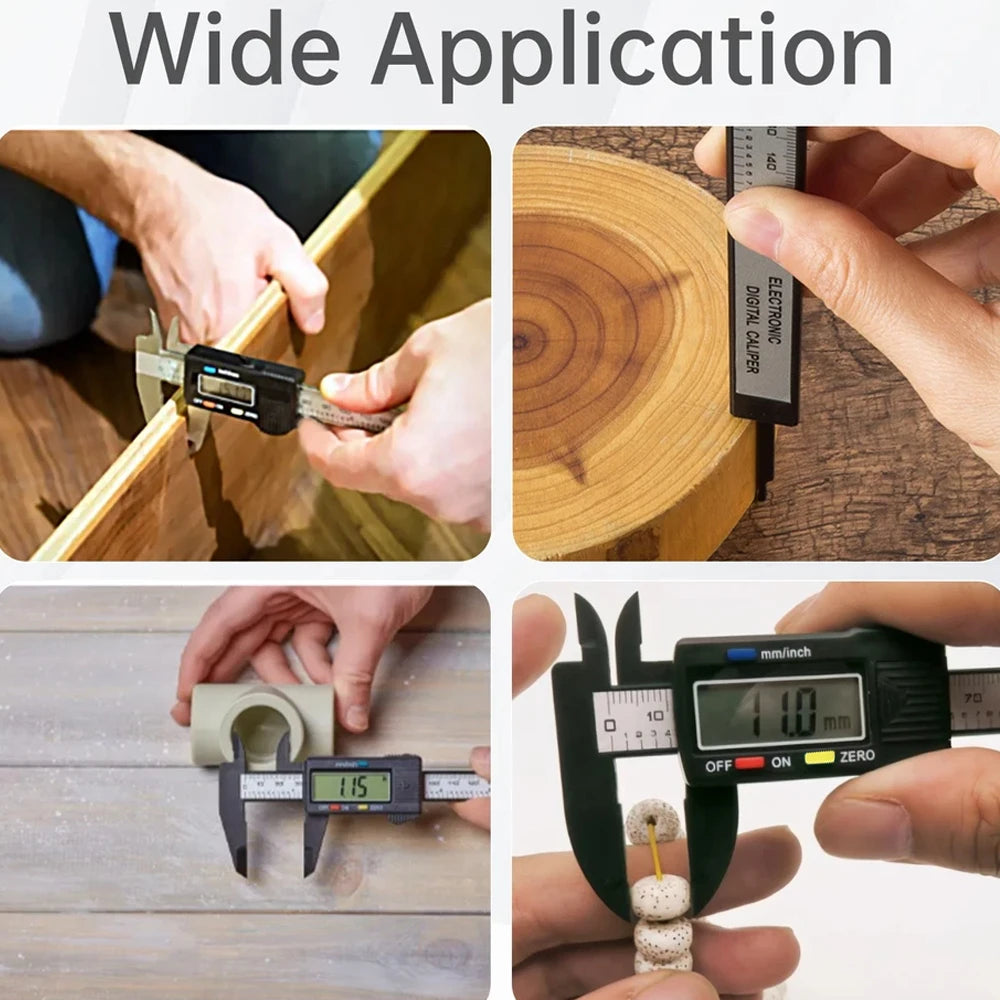 1PC Mini Plastic/Vernier Caliper. Display Caliper Student Vernier Scale 0 to 150mm Measuring Tool. Plastic Caliper