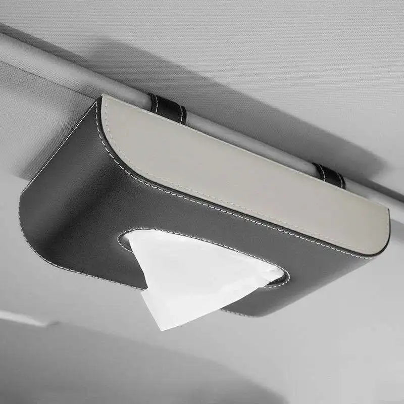 Car Tissue Box, Car Tissue Box, Napkin Box, Car Hanging Sun Visor Tissue Box