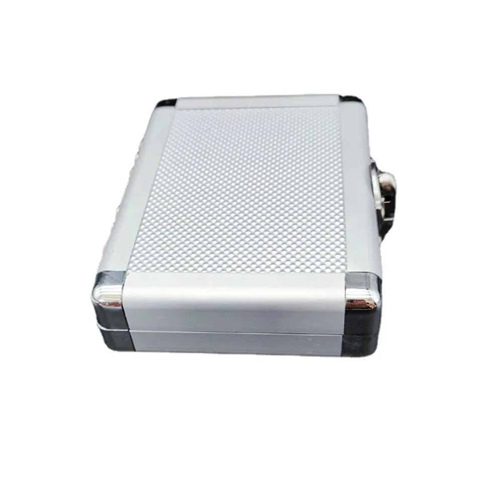 Small Tool Box Portable Mini Storage Case Aluminum Alloy ToolBox Mini Tool Box Hard Case Organizer Pelican Case Shockproof Box