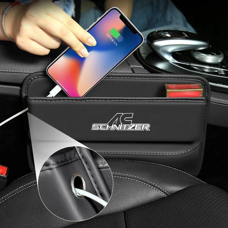 Car Special Seat Crevice Storage Box Seat Slit Catcher Organizer for  AC Schnitzer M 3 5 6 Z E46 E39 X1 X3 X5 X6 car accessories