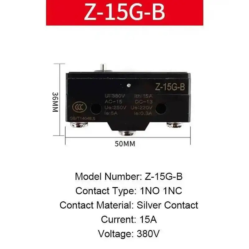 5pcs Micro Limit Switch Small Limiter Travel Switches LXW5-11G1/G2/Q1/M3 Screw Foot 1NO 1NC Silver Contact