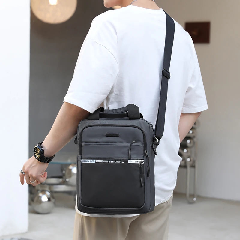 New Men's Shoulder Bag High Quality Crossbody Bag Man Messenger Bags Nylon Male Business Handbags Cross body  bag trendy handbag