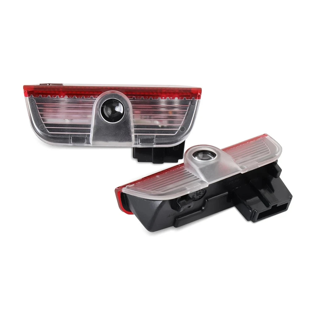VW Car LED Door Logo Welcome Light Projector Lamps Accessories For VW GTI Polo Golf Passat B6 Tiguan Arteon Jetta T-ROC ID.4 CC