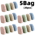 YS00270 (1)-4-Pack Wheat Straw Toothbrush Head Storage Covers - Portable Travel Dental Protective Caps