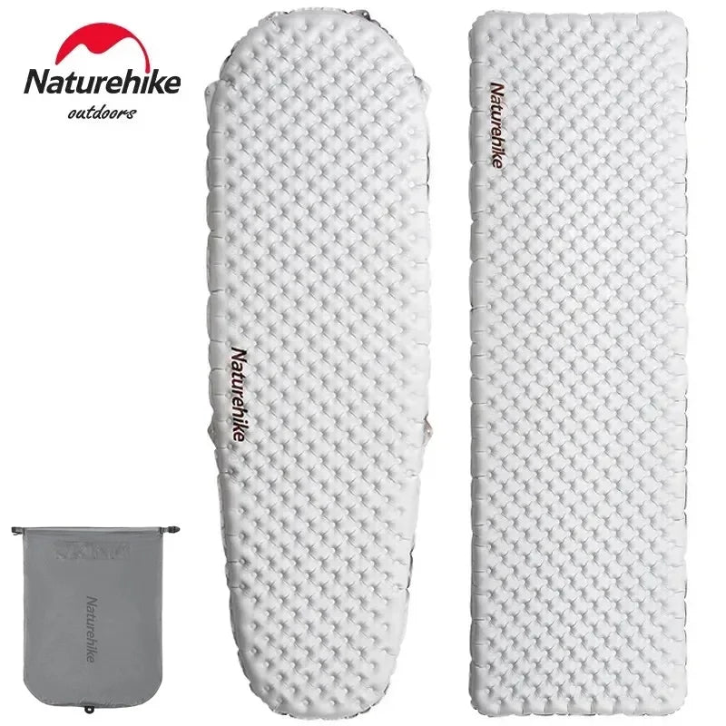 Naturehike Camping Mat 3.5/5.8/8.8 High R Value Ultralight Warm Inflatable Mattress Outdoor Portable Folding Inflatable Mats