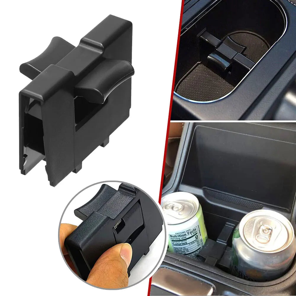 Car Interior Center Console Cup Separator Organizer Accessories Car Cup Holder Insert Divider for Subaru Forester Outback Legacy