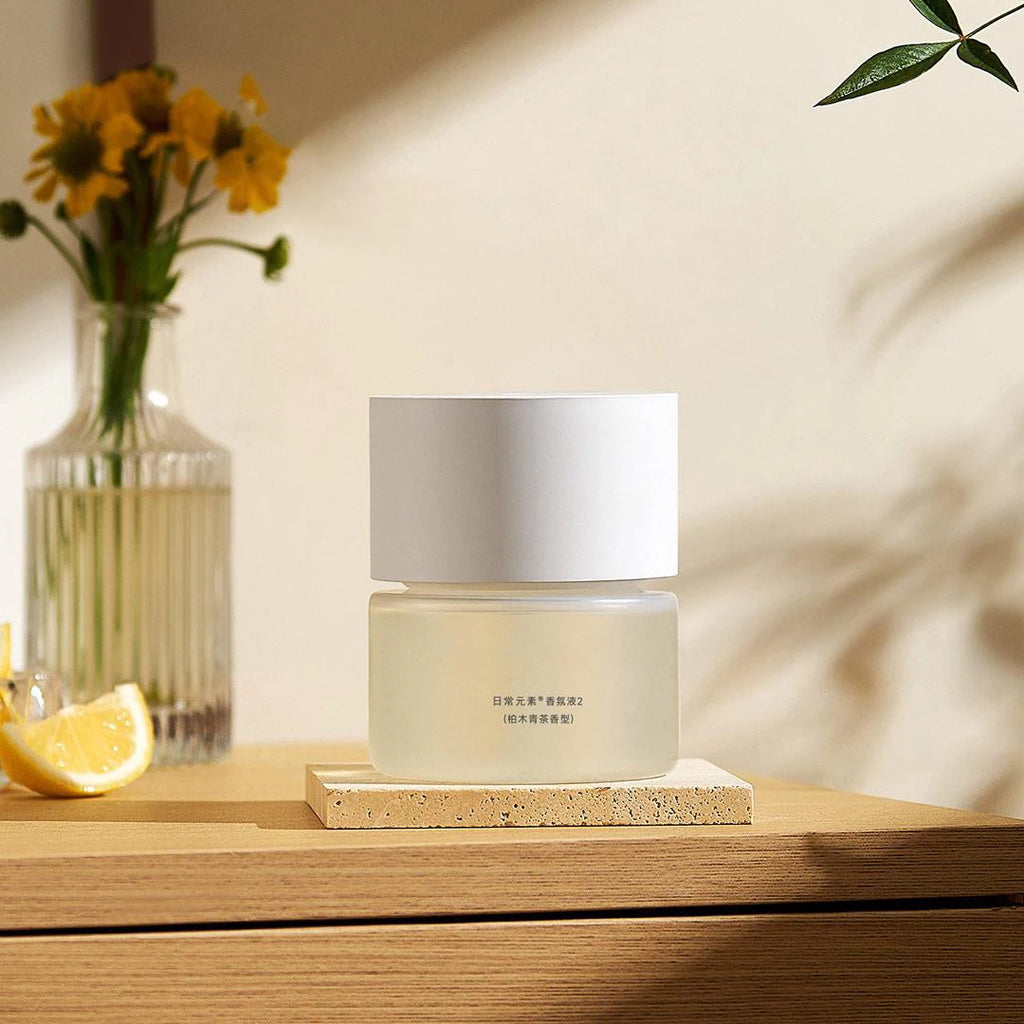 MIJIA Smart Scent Diffuser 2,Sealed Bottle,2 Scents Wood Tea & Lychee,aroma diffusers 135 mL, 3 Levels,60 Days Use,Type‑C