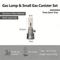 MOUNTAINHIKER Outdoor Gas Light Set Picnic Camping Retro Decorative Ambience Light Creative Desktop Bedside Gas Light