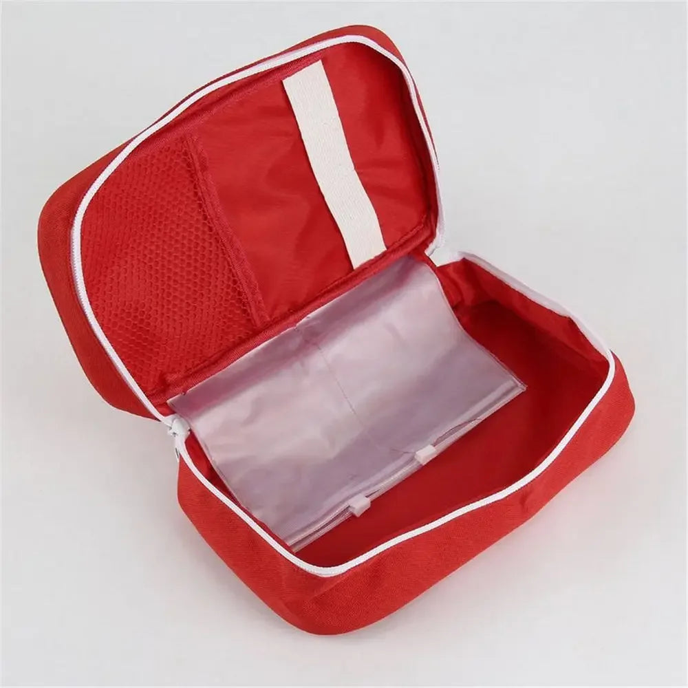 Empty Large First Aid Kit Portable Outdoor Camping Survival Disaster Earthquake Emergency Kit Large Capacity Home Empty Kit