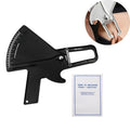 Body Fat Skinfold Tester Caliper Analyzer Fitness Clip Measurement Weight Loss