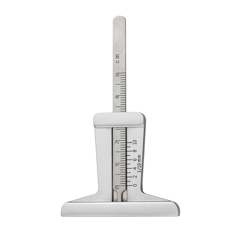 Stainless Steel Car Tyre Tire Tread Depth Gauge Meter Ruler Caliper Measuring Tool Moto Truck