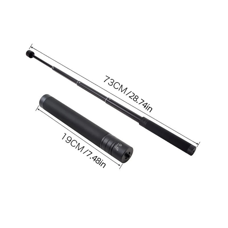 Lightweight AluminumAlloy Extendable Rod Handhelded Selfie Telescoping Poles for Selfie, Photography, Video P9JD