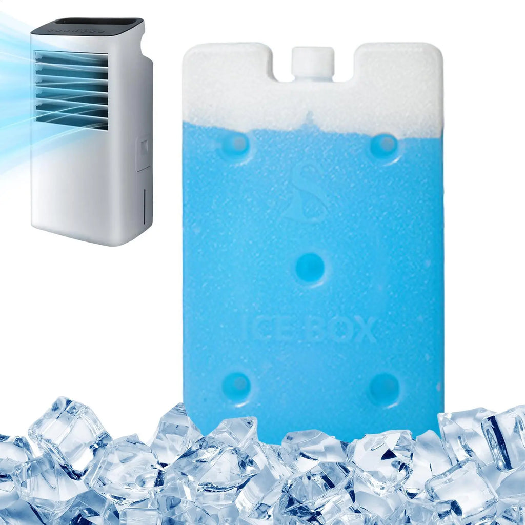 Gel Freezer Ice Blocks Lunch Reusable Cool Cooler Pack Bag Ice Blocks Refrigerator Ice Blocks Ice Crystal Box Fan Ice Plate