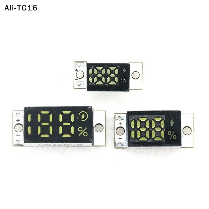 【A16】 Battery Level Indicator Module W/Smart Button For 1-4S Lithium Battery Accurate Percentage Display Low Power Consumption