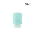 1/4pcs Portable Silicone Travel Bottle Cosmetic Storage Refillable Lotion Bottle Leakproof Shampoo Squeeze Tube Empty Bottle