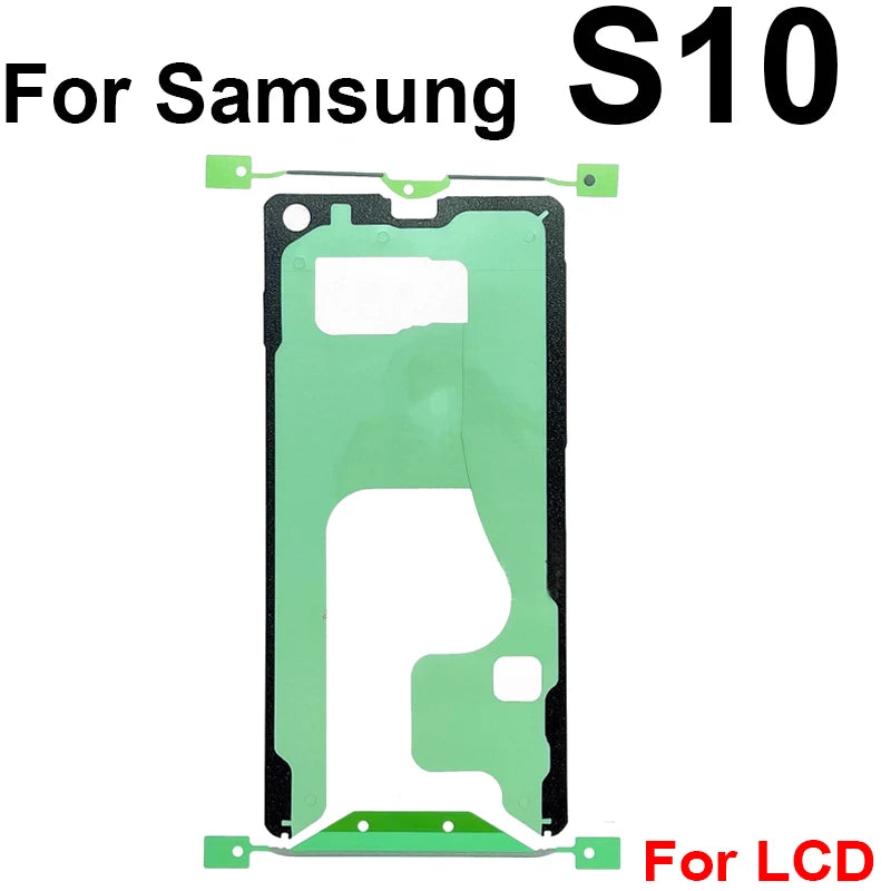 LCD Screen Back Cover Battery Camera Lens Sticker Full Set Adhesive Tape For Samsung Galaxy S10 S10e S10 Plus 5G Adhesive Repair