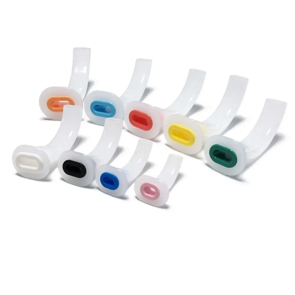 Oropharyngeal Airway Disposable Airway Tube Color Coded Oral Air Way Air Tube Guide Smooth Edges Reduced Trauma