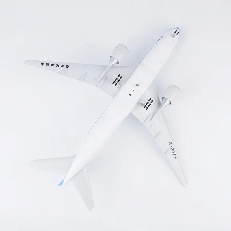 47cm Airplane Model 777 china southern Airlines 1:157 Scale Aircraft W  Wheel Landing Gear Resin Collected Gift Aviation