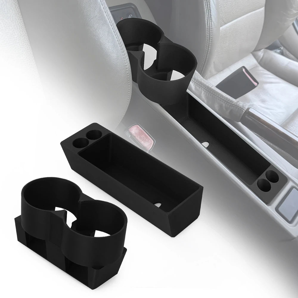 Car Beverage Cup Holder Key Storage Box For BMW Z3 Center Console Tray With Cup Holder