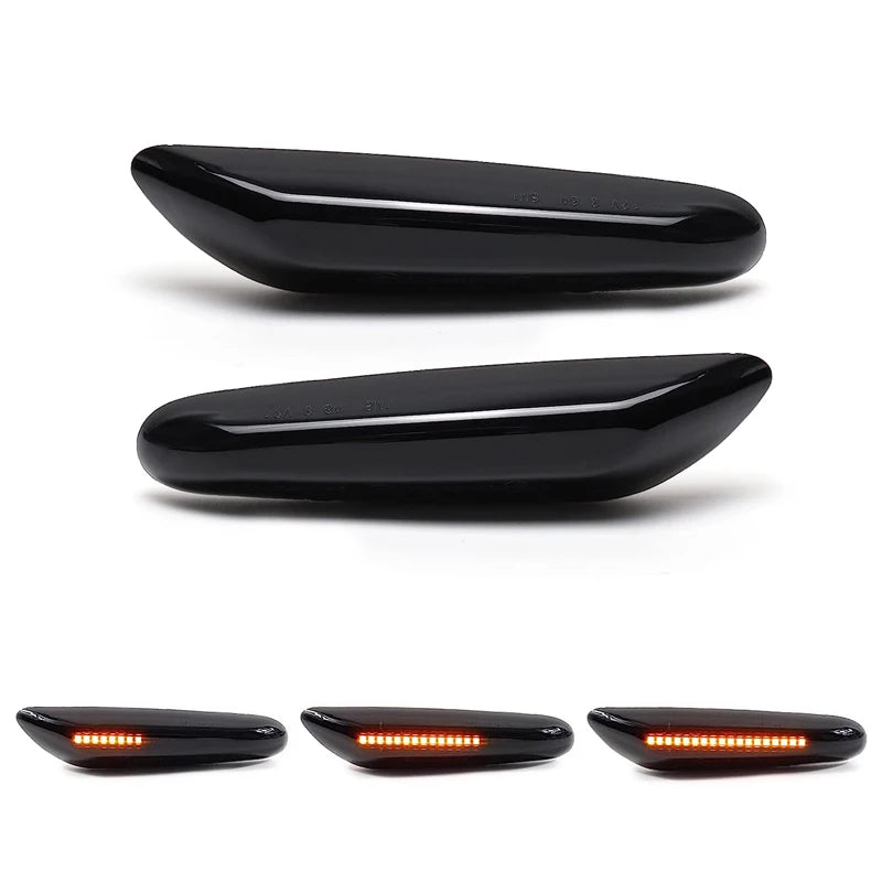 For BMW E82 E81 E88 E46 E90 E91 E92 E93 E60 E61 1/3/5 Series E83 X3 E84 X1 LED Side Marker Lamp Fender Turn Signal Amber Lights