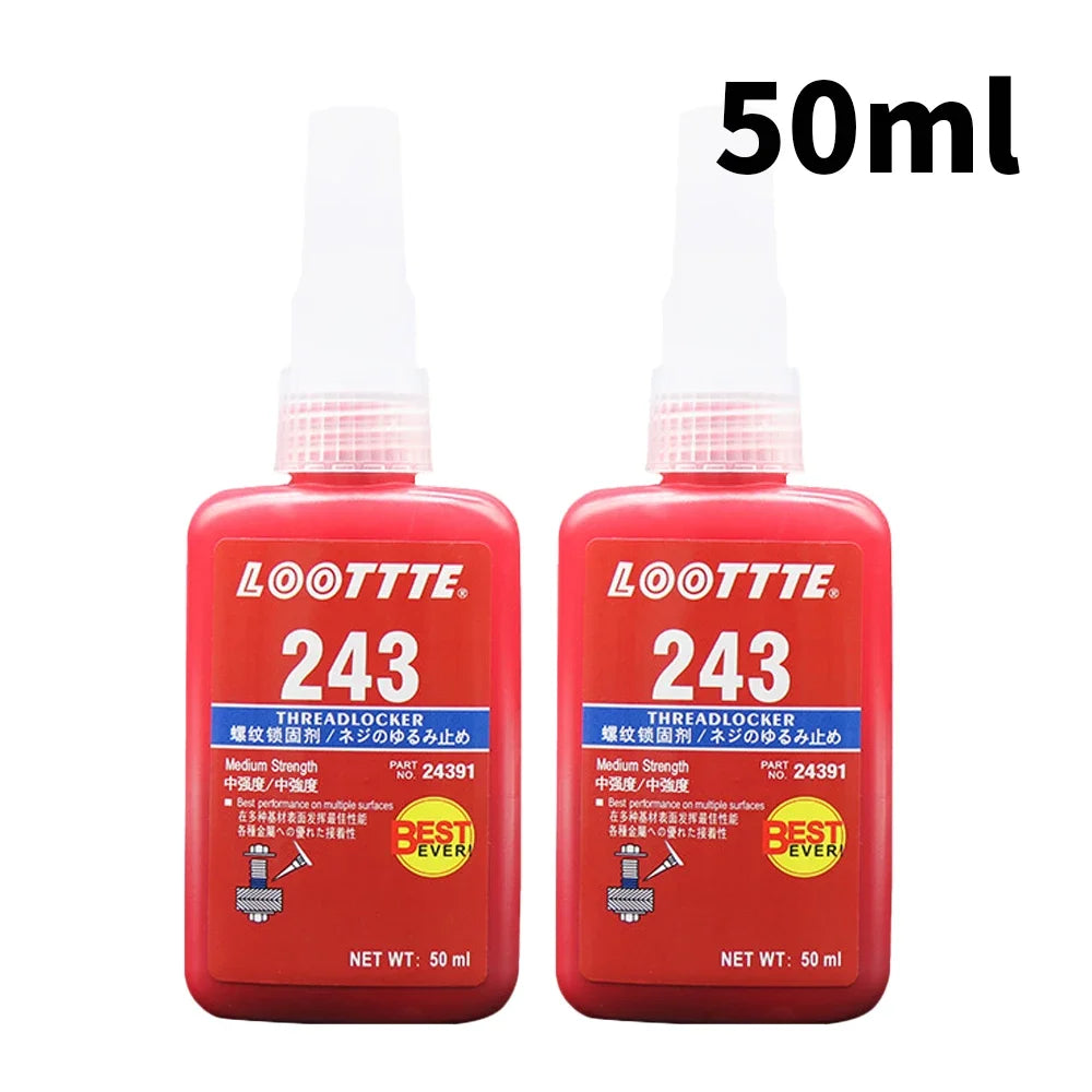 1/2/3pcs Threadlocker Screw Glue Quickly Cured Thread Locking Agent Anaerobic Adhesive Corrosion-Resistant Anti-Loosening Glue