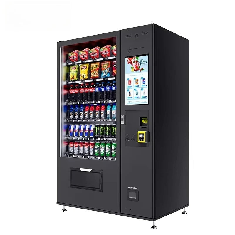 Drinks Dispenser Snack Vending Machine Hotspot Customized New Style Credit Card Payment System For Office School Top Quality