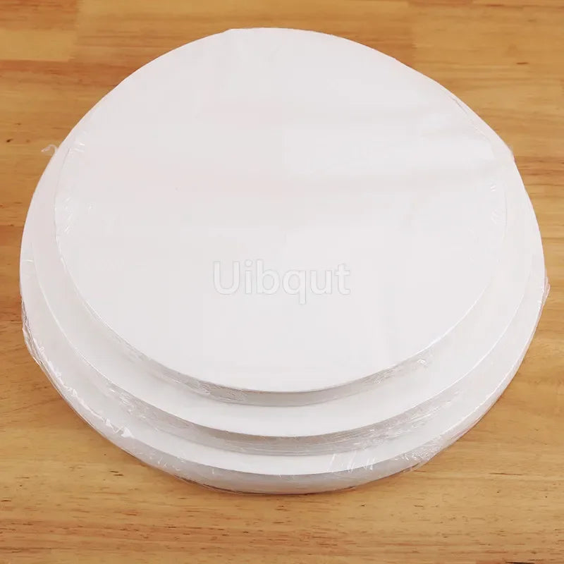 500 pcs round Hamburg Paper Non Stick Baking OilPaper for Burger Press BBQ Patty Maker bun Cookie Oven Kitchen Restaurant Supply
