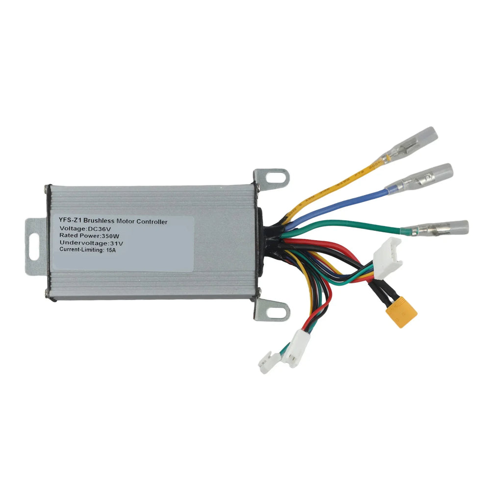 36V 350W 15A Controller Dashboard for 8.5inch E-Scooter/Electric Bike/Trycycle Dashboard Accelerator General Replacement Parts