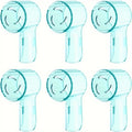 6pcsPortable Electric Toothbrush Head Protective Cover for Traveling on Business Trip Dust Cap of Brush Head Cover Bathroom Tool