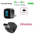 Skilldrive 2026 mini 2 in 1 Wireless CarPlay Apapter Type C Port CarPlay Android Auto USB Converts Wired to Wireless Plug & Play