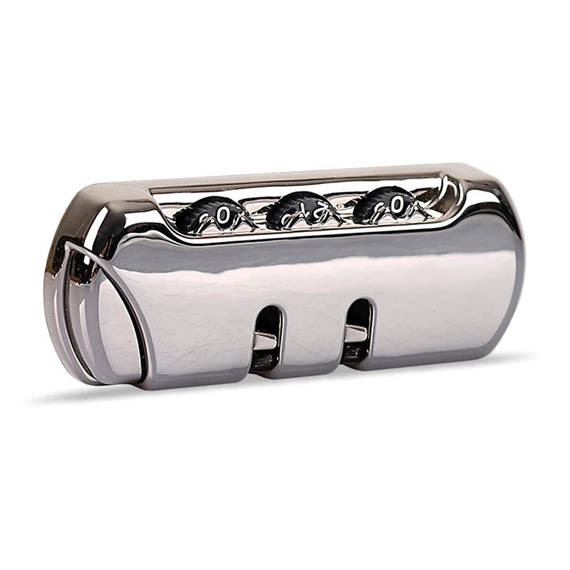 3 Digit Combination Code Lock，Luggage Suitcase Travel Bag Padlock，Bag Security Accessories
