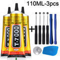 8in1 mobile phones repair tools kit-Multi-function set for disassembly, anti-slip screwdriver for phones, Black/Clear Waterproof high strength adhesive, universal glue for.