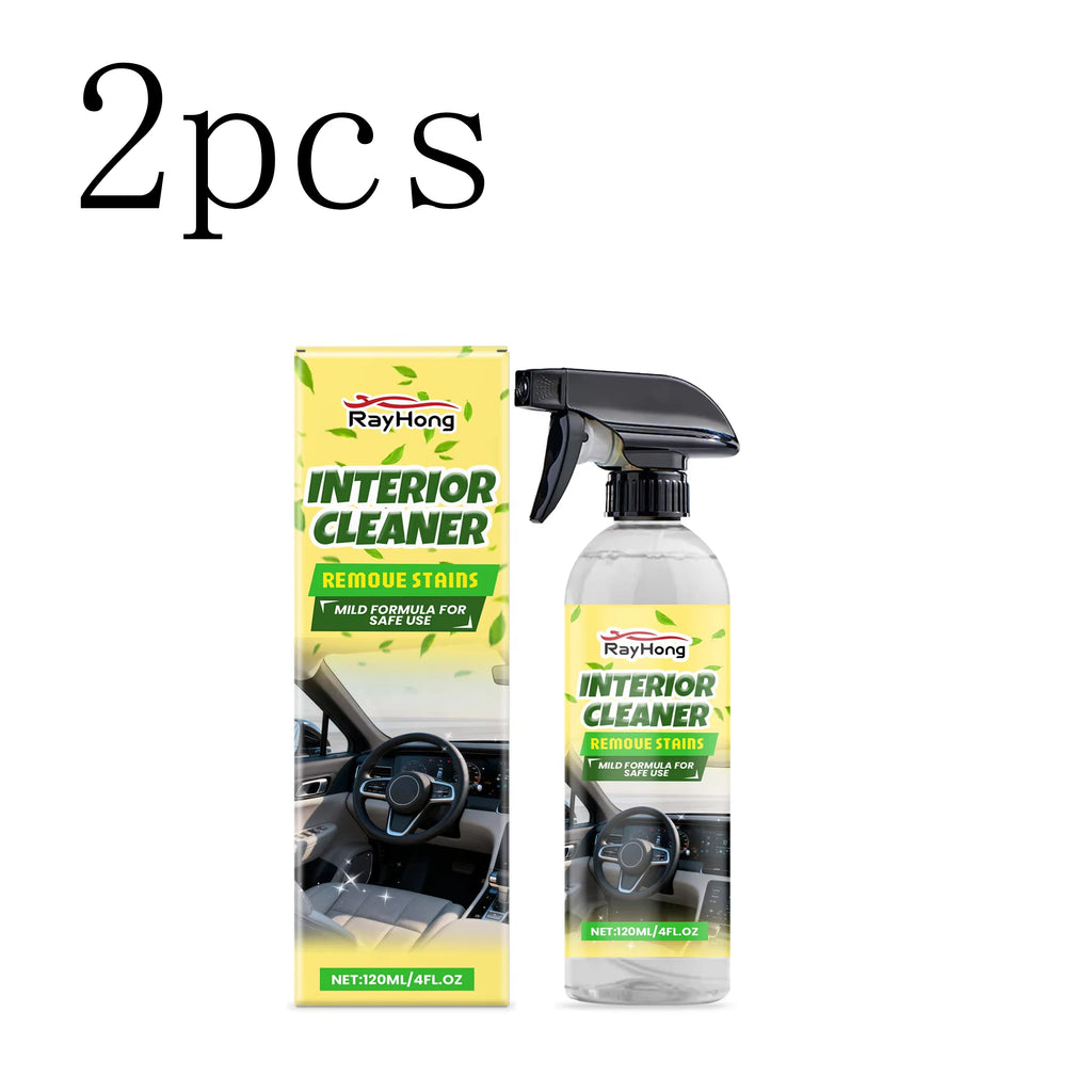 Car Interior Cleaner Effectively Removes Dust Grease Stains Cleans Polishes Interior Dashboard Enhances Shine Refurbishing Agent