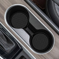 Car Silicone Cup Holder, Universal Round Car Interior Storage Compartment Anti-Slip Mat