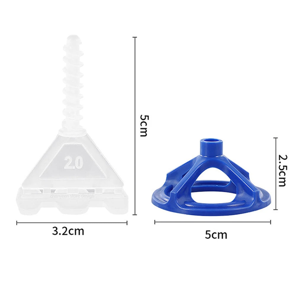 Professional Ceramic Tile Leveling System Clips Spacers Straps Spiral Wadge for Tile Laying Wall Floor Fixing Construction Tools