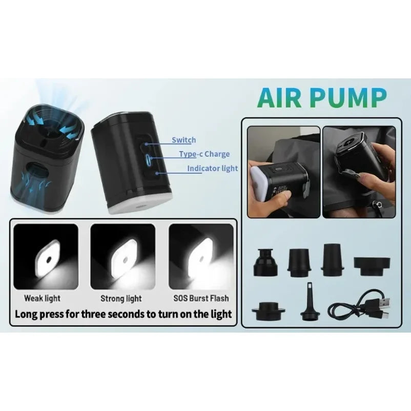 28L Reusable Vacuum Compression Storage Bag with Air Pump Travel Clothes Luggage Organizer Bag