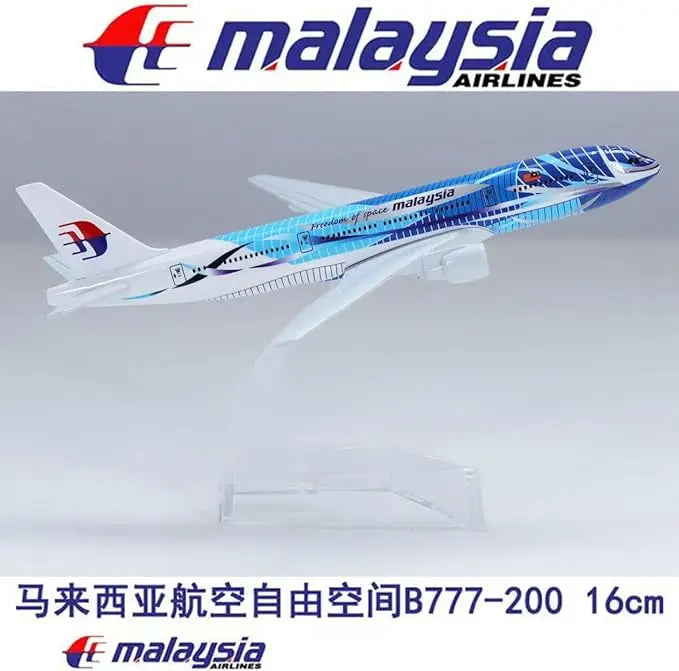 16CM 1/400 Diecast Alloy B777  Airplane Model Toy Plane Collected Gift Series Static aircraft model for Collectible Display