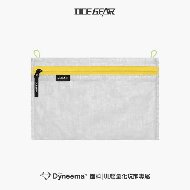 Ultralight Dyneema Crossbody Pouch Waterproof EDC Zipper Wallet Bag Outdoor Hiking Camping Mini Chest Bag Travel Organizer