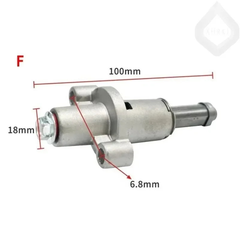 Motorcycle Cam Chain Tensioner Engine Adjuster for 70cc-250cc Horizontal Engine Aftermarket Replacement Part