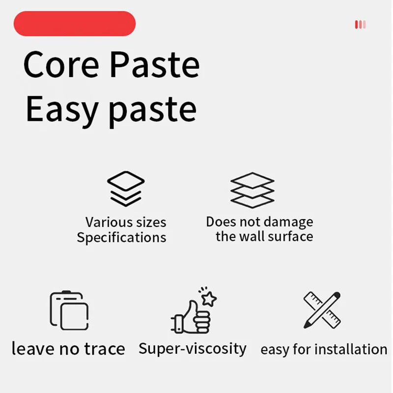 3M Gorman Invisible Double sided Adhesive Strip Nail Free Strong Double sided Adhesive Does Not Damage Walls Invisible Adhesive