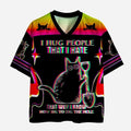 Men and Women Summer Halloween V-neck Speed Drying Outdoor Sports Fitness Adult/Children Leisure Street  Short Sleeved T-shirt