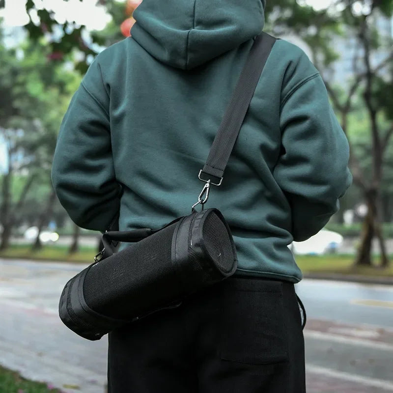 Speaker Storage Case Nylon Portable Anti-drop Single Shoulder Storage Bag With Handle  For Sony For SRS-XB43 Speakers Parts