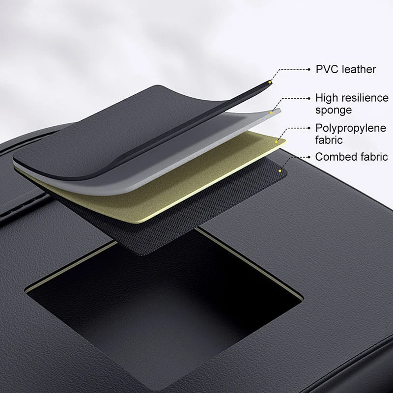 SEAMETAL Car Backseat Organizer Storage Bag Multi-function Large Capacity Seat Back Storage Organizer Hanging Bag Protector Pad