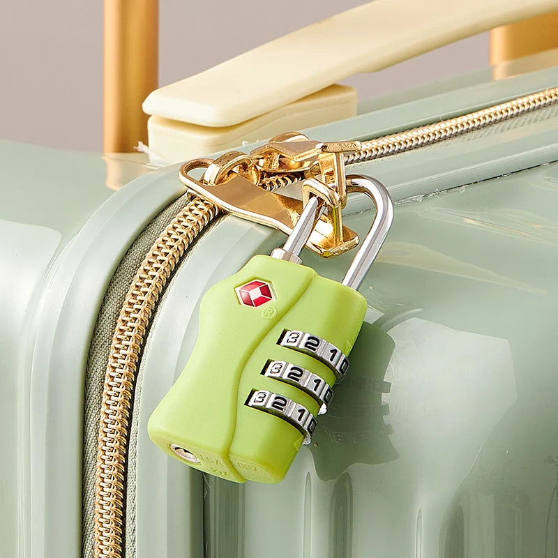 TSA Official Password Lo for Travel Lage Carry-on Bag Bapa Suitcase Small U-aped Anti-theft Lo Outdoor Cam Gear