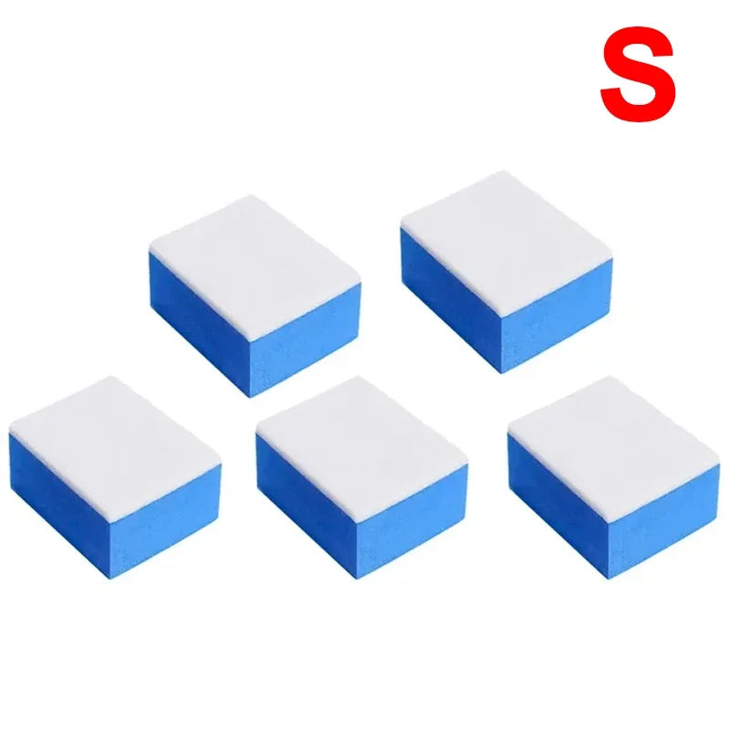 Car Glass Oil Film Cleaning Sponge Wiper Polishing Sponges Car Windshield Wool Felt Brush Oil Removal Tools