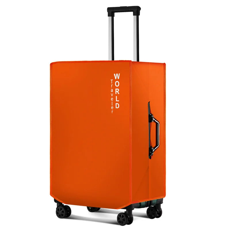New Colorful Luggage Protector Cover Non-woven Luggage Cover Dustproof Trolley Suitcase Wear-resistant For 20/24/26/28/30inch