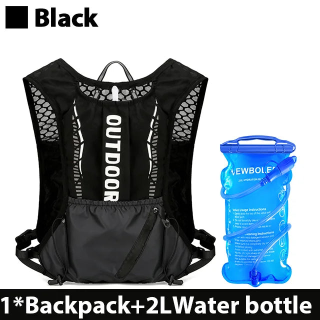 Outdoor Lightweight Backpack Trail Running Backpack Cycling Bag Mountaineering Backpack Hiking Backpack Hydration Backpack