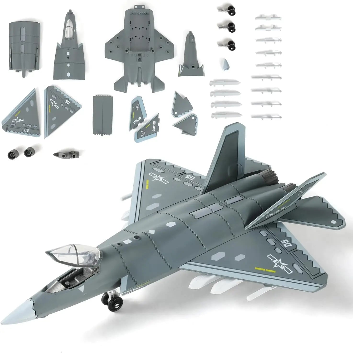 Creative Military Series Building Blocks F14 Su57 F22 M1070 Military Truck Helicopter Model Plane Toys for Boy Xmas Gift
