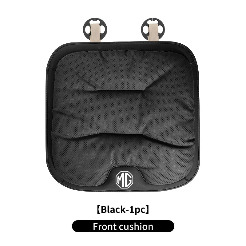 Car Velvet Cushion Leather Backrest Waist Pad Protector Cover Accessories For Morris Garages MG 3 5 6 7 HS ZS GS Hector TF GT ZR